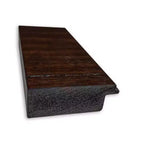 Specchio da parete con cornice 43" x 33", finitura anticata marrone
