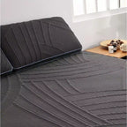 Materasso in memory foam con gel e rame, altezza media, 35,5 cm