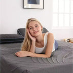 Materasso in memory foam con gel e rame, altezza media, 35,5 cm