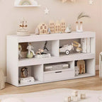 Organizzatore portaoggetti a 5 cubi per bambini con cassetto