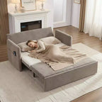 Divano letto convertibile con schienale regolabile, Bubble Fleece