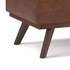 Tavolino contenitore/pouf grande con piano sollevabile