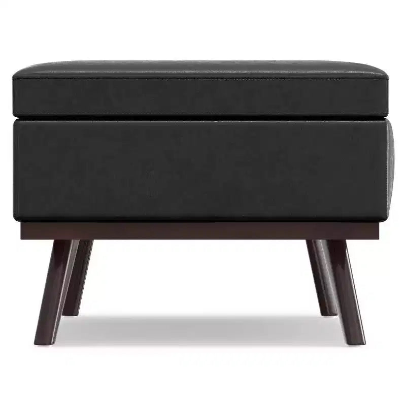 Tavolino contenitore/pouf grande con piano sollevabile