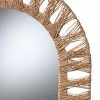 Specchio da parete decorativo ovale Geona in erba marina